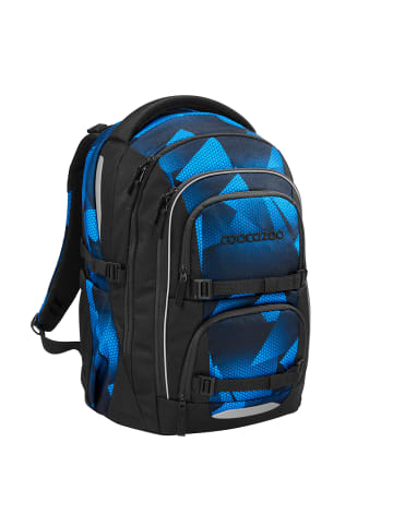 Coocazoo Schulrucksack PORTER "Electric Ice" in Schwarz/Blau