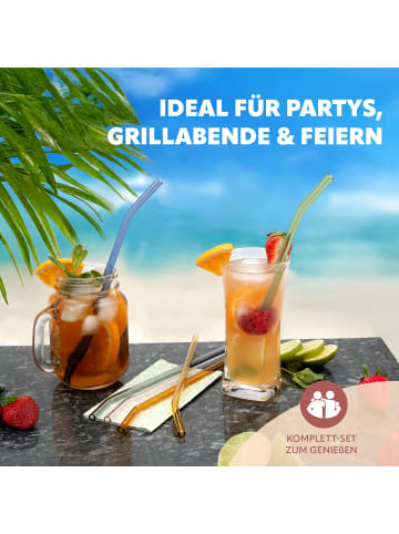 bremermann 6er Glas-Trinkhalme