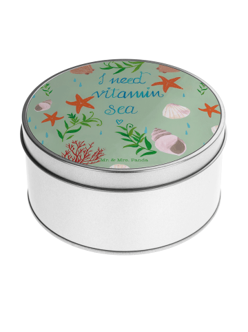 Mr. & Mrs. Panda Aufbewahrungsbox Vitamin Sea mit Spruch in Bunt