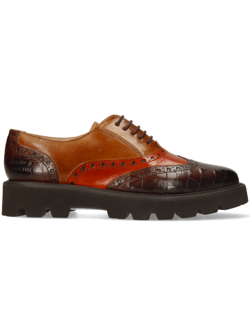 MELVIN & HAMILTON Oxford Schuh Selina 24 in Braun