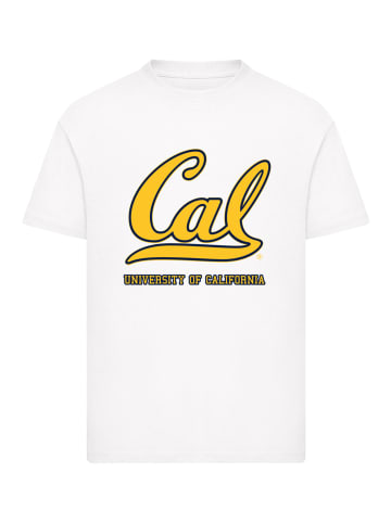F4NT4STIC T-Shirt Berkeley CAL Pocket in weiß