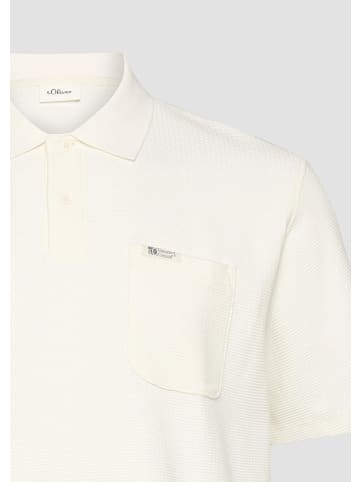 s.Oliver Polo-Shirt in 0200_creme