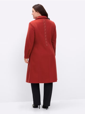 sheego by Joe Browns Mantel in kirsche