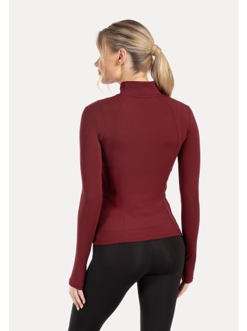 SMILODOX Trainingsjacke Kenna Gold in Bordeaux