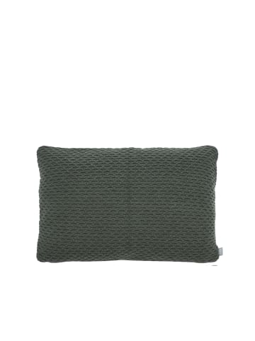 SÖDAHL Kissen Wave Knit in Forest green