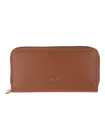 Golden Head Polo Geldbörse RFID Leder 18,5 cm cognac