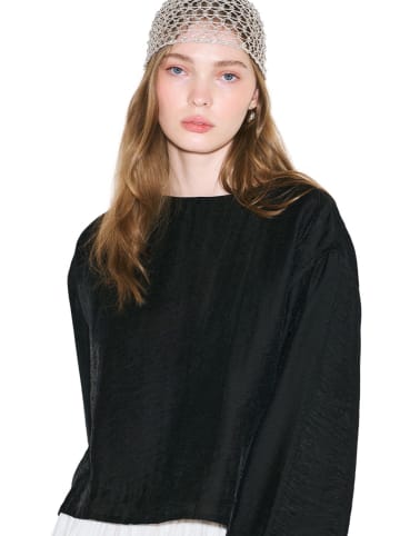 MANUKA Blouse in Schwarz