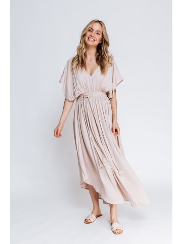 ZHRILL Damen Maxi Sommerkleid VASSE in Beige