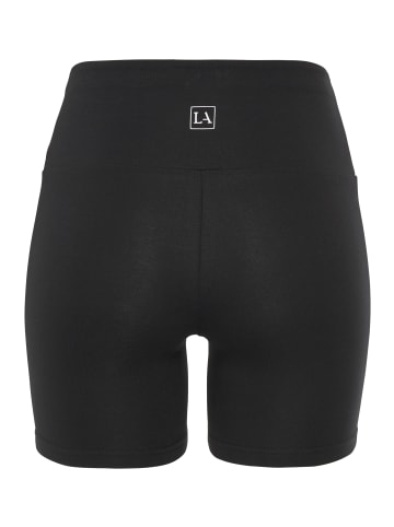 LASCANA Shorts in schwarz