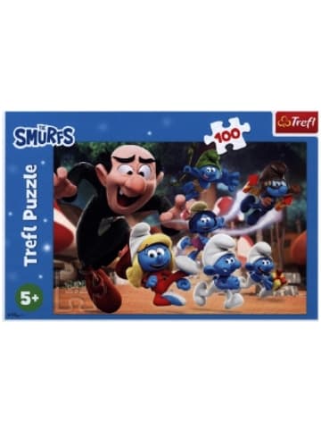 Trefl Spiel - Puzzle 100 - Die Schlümpfe