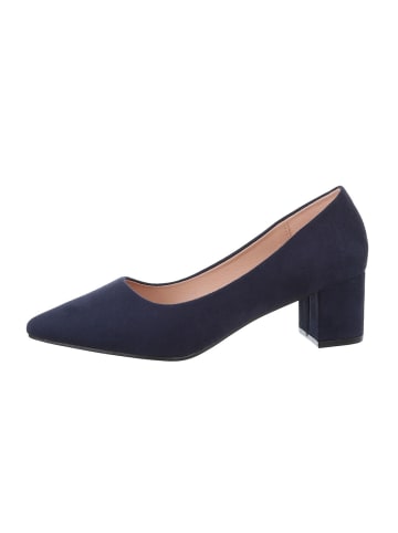 Ital-Design Pump in Dunkelblau