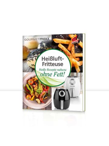 Gourmet Maxx Buch Heißluft-Fritteuse 70 Rezepte 104 + 4 Seiten  Bunt