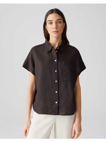 OPUS Kurzarmbluse für Damen in braun