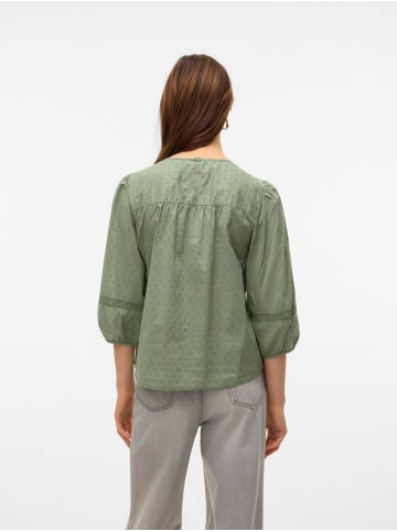 Vero Moda Bluse in Hedge Green
