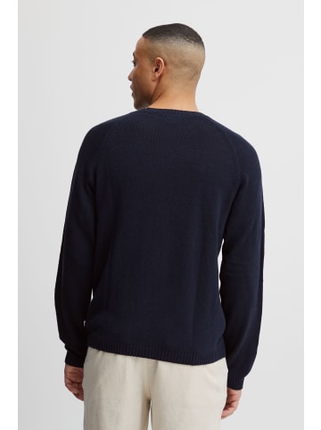 !SOLID Strickpullover SDFabio - 21107737  Strickpullover aus Leinenmix in Blau