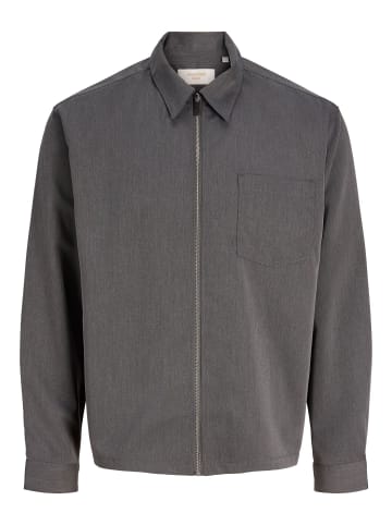 Jack & Jones Overshirt in Grey Melange