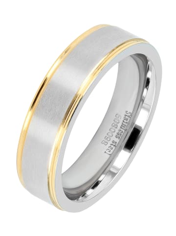 Adeliás Herren Ring aus Edelstahl in silber