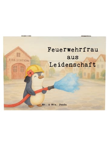 Mr. & Mrs. Panda Aufbewahrungsbox Feuerwehrfrau Leidenschaft Des... in Weiß