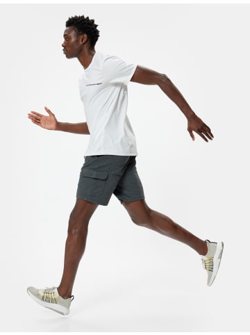 KOTON Shorts in Grau Melange