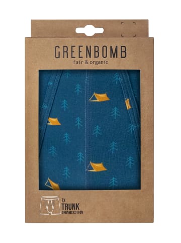 GreenBomb Trunk Wood Tent in Mix