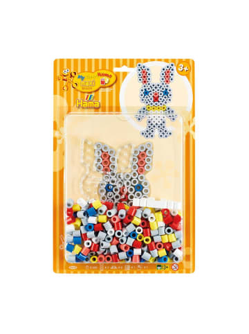 Hama Blister Maxi-Bügelperlen mit Stiftplatte Kaninchen in bunt