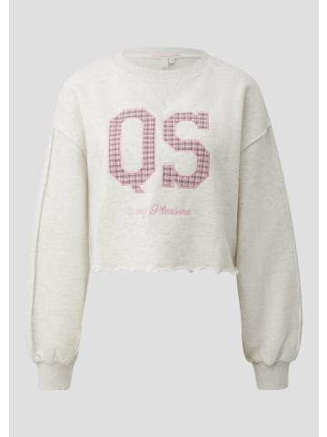 QS Sweatshirt in 02D0_creme