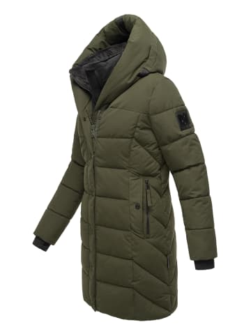 Navahoo Steppmantel Knutschilein in Dark Olive