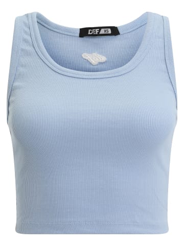 DEF DEF Damen DEF BASE Tanktop in blue