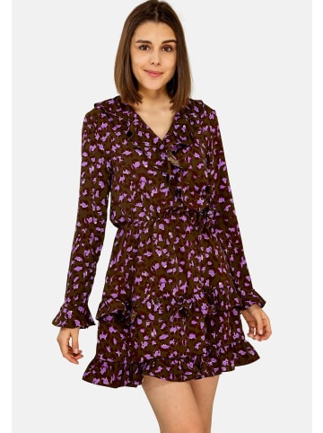 TOOCHE Kleid "Leo Colore" in braun