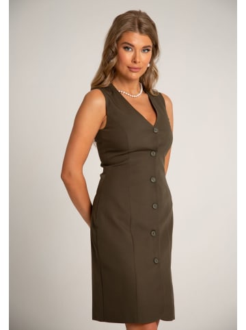 Awesome Apparel Kleid in Khaki