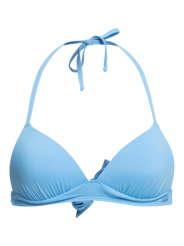 Roxy Triangel Bikini Oberteil Vorgeformt in Blau