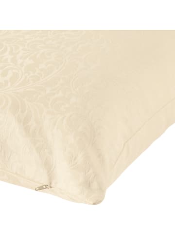 Erwin Müller Jacquard, Baumwollmischung, Gewebt Kissenhülle Hamm in sekt