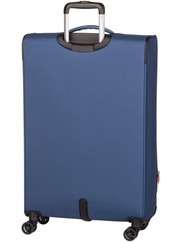 American Tourister Koffer & Trolley Pulsonic Spinner 80 EXP in Combat Navy