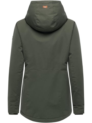 ragwear Kurzmantel Alvena YOUMODO in Dark Olive