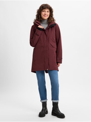 Didriksons Funktionsjacke INDRA WNS - Parka in bordeaux - 0002