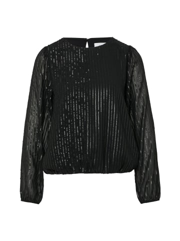 comma Bluse in schwarz