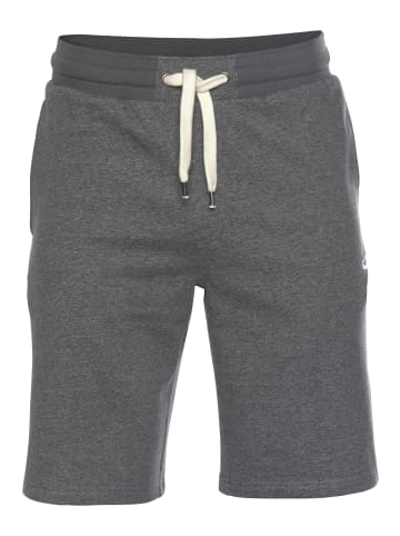 OCEAN SPORTSWEAR Sweatshorts in dunkelgrau-meliert
