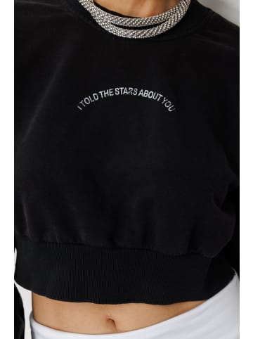 NO MATTER WHAT Sweatshirt im Schwarz