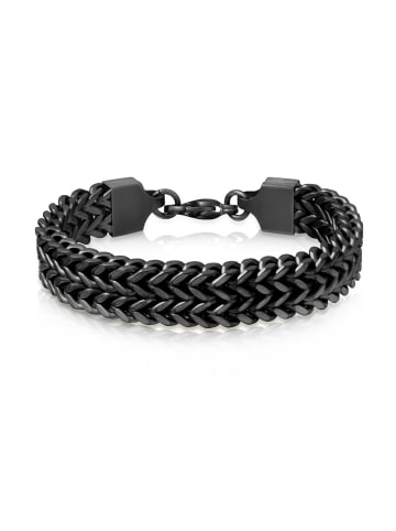 Bungsa Armband in Schwarz, matt