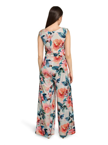 Vera Mont Jumpsuit mit Raffung in Rosé/Red