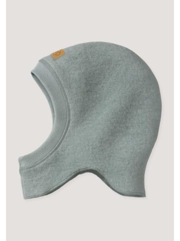 Hessnatur Softfleece-Mütze in mattgrün