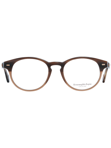 Ermenegildo Zegna Männer Optische Fassungen Rund Braun