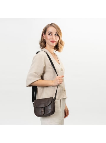 Farmhood Nashville M Umhängetasche Leder 21 cm in dark brown 2