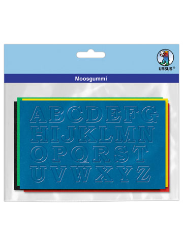 URSUS Moosgummi Buchstaben - ab 3 Jahren