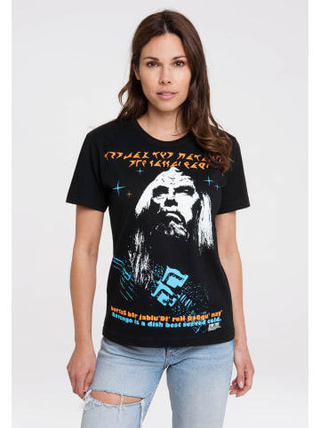Logoshirt T-Shirt Star Trek - Klingon in schwarz
