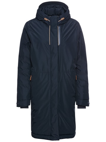 Camel Active teXXXactive® Funktionsmantel aus recyceltem Polyester in Nachtblau