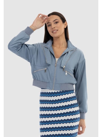 faina Jacke in Rauchblau