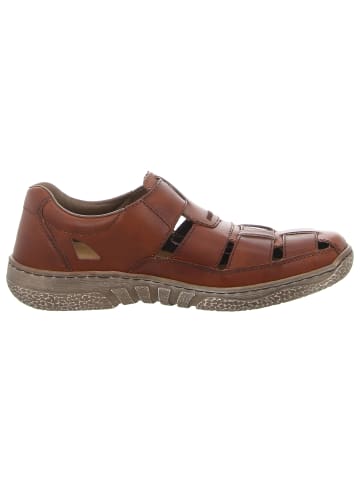 rieker Sportlicher Slipper in braun