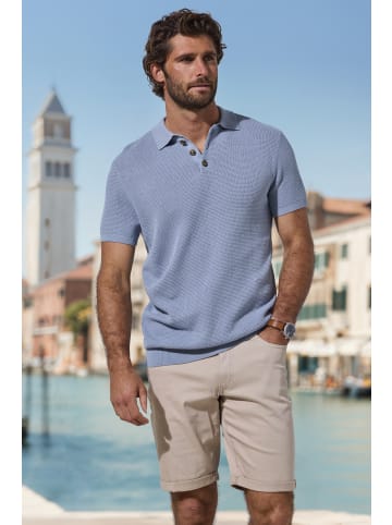 John Devin Kurzarmshirt in blau