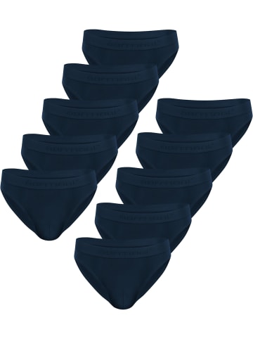 normani 10 Slips aus Bio-Baumwolle Sliwen in Dunkelblau
